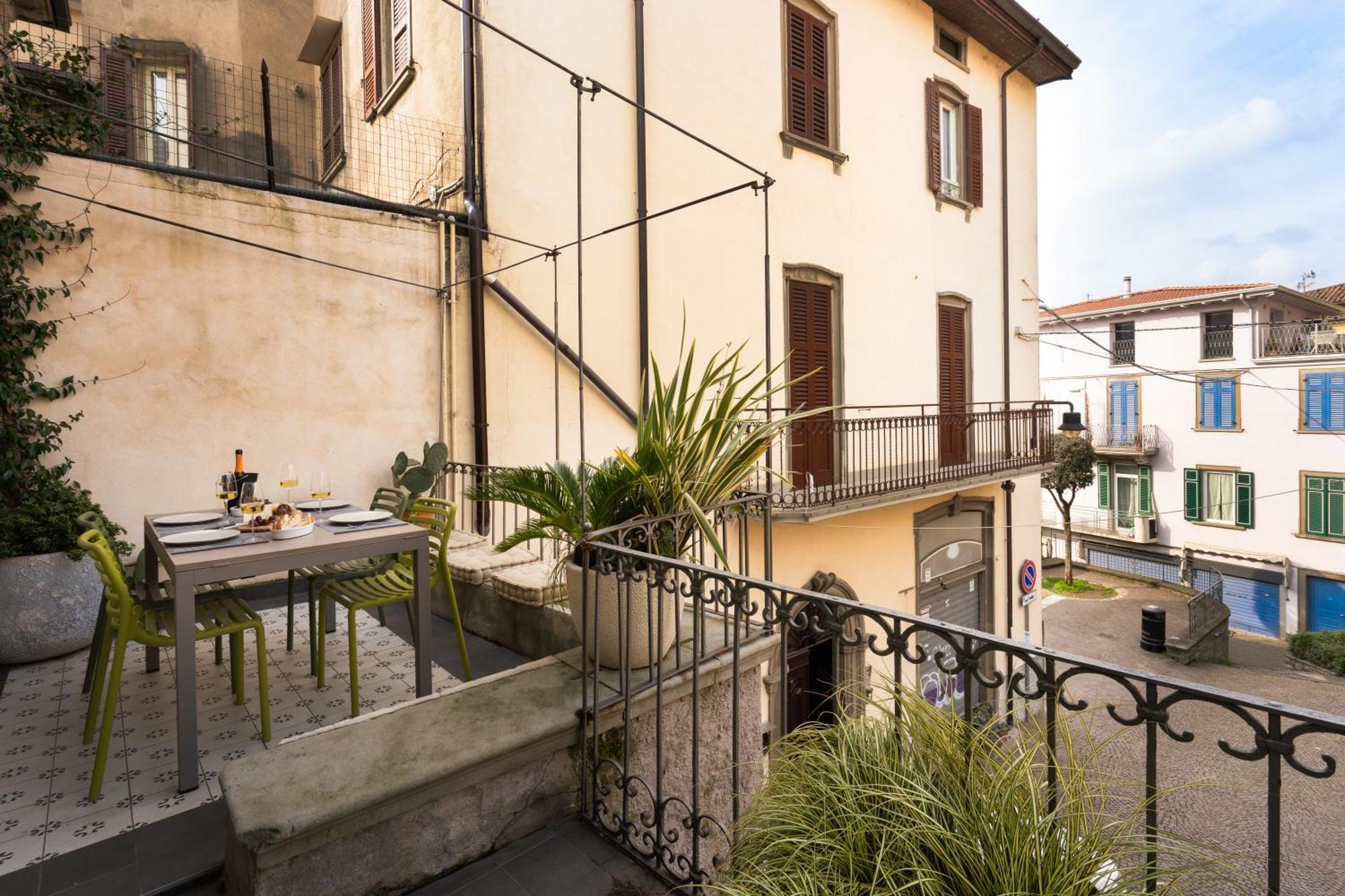 Apartament La Casa Sulla Terrazza Sarnico Zewnętrze zdjęcie